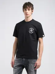 T-shirt Over Com Estampa