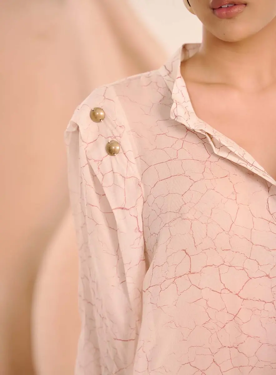 Camisa Feminina Estampada Basic Comfort Estampados Souisy