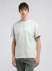 T-shirt Relaxed Com Estampa Frontal