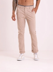 Calça Em Sarja Slim