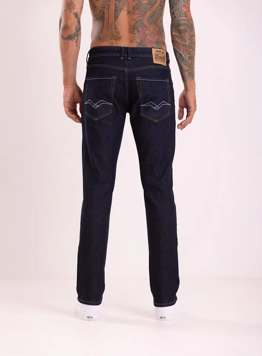 Calça Masculina Jeans - Rocco Comfort Índigo Lcecci
