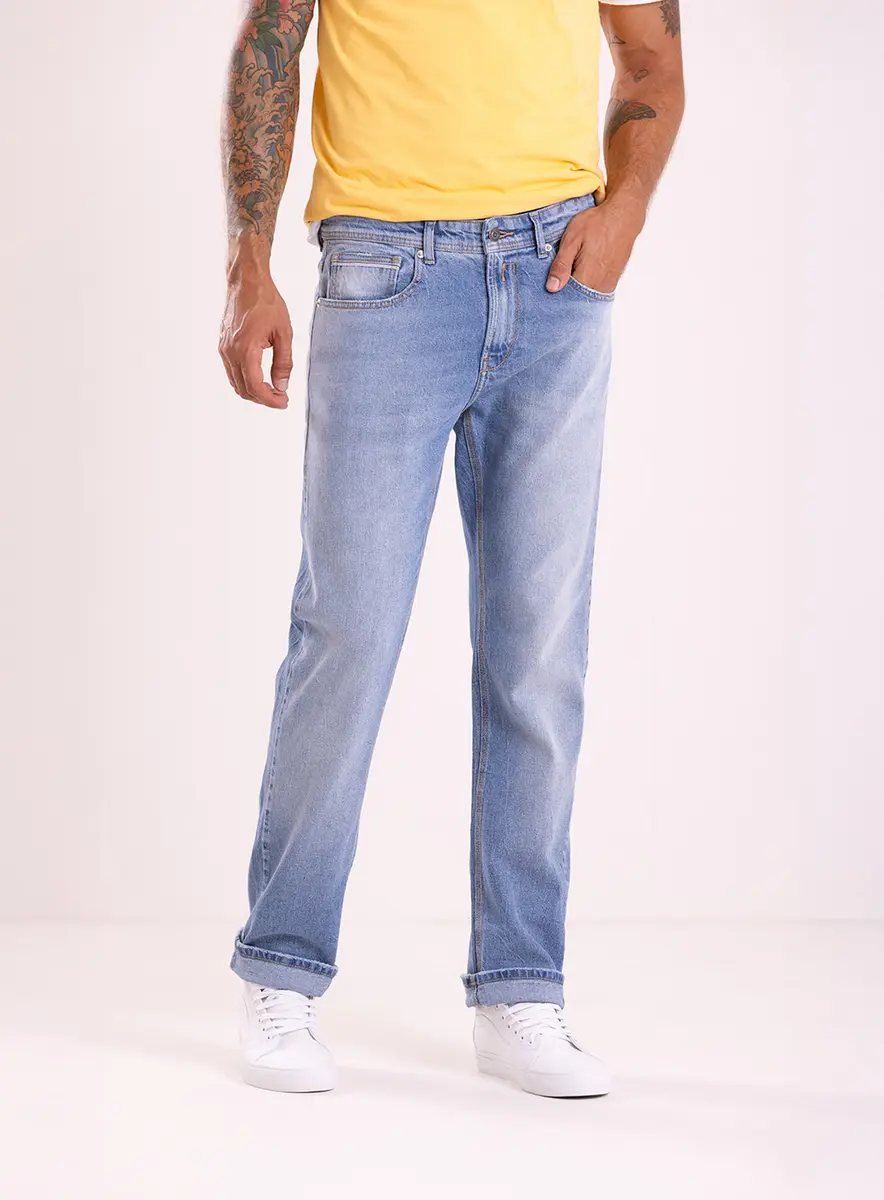 Calça The Skyward Blue Índigo Lcecci