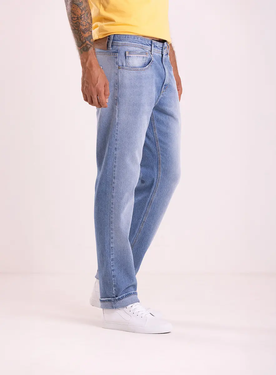 Calça The Skyward Blue Índigo Lcecci