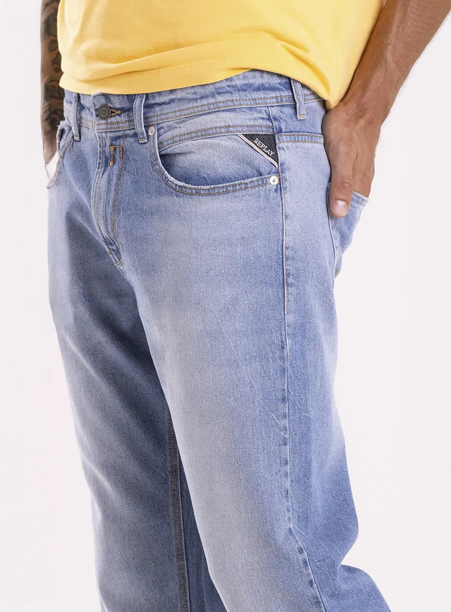 Calça The Skyward Blue Índigo Lcecci