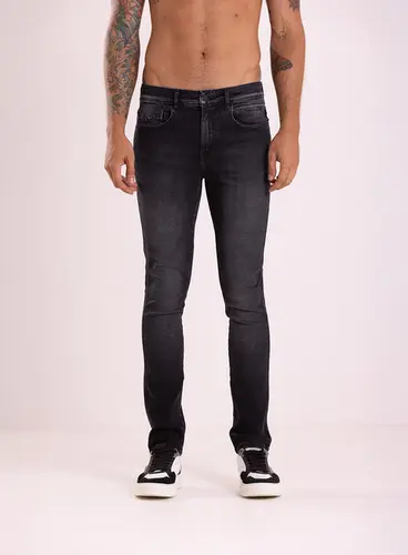 Calça Masculina Jeans Ajustada - Anbass Skinny