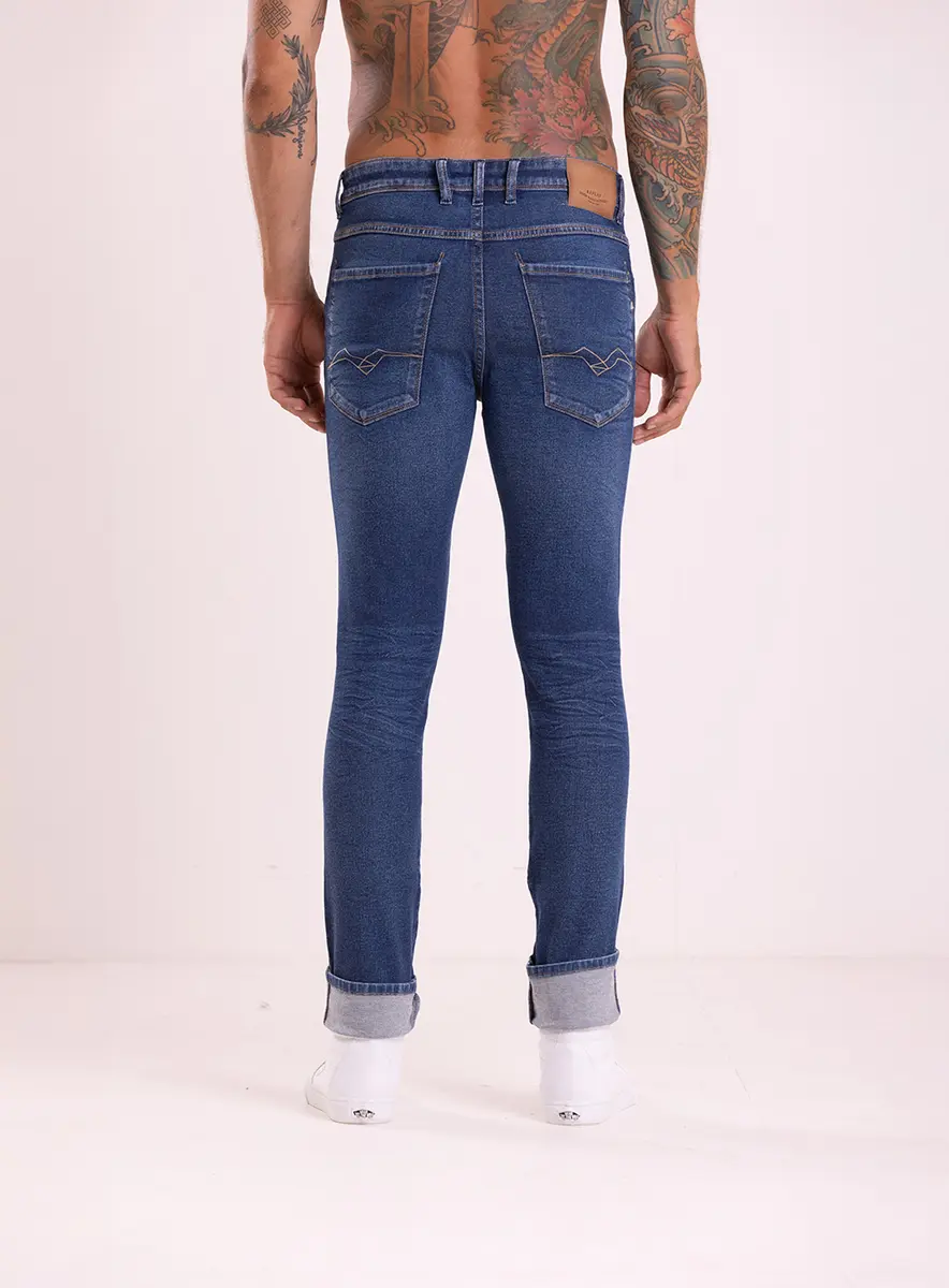 Calça Jeans Anbass Skinny Índigo Lcecci