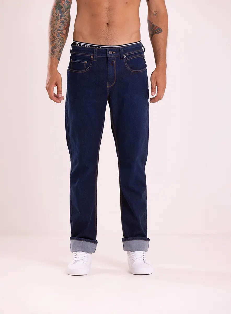 Calça Jeans Wilbi Regular Slim Índigo Replay