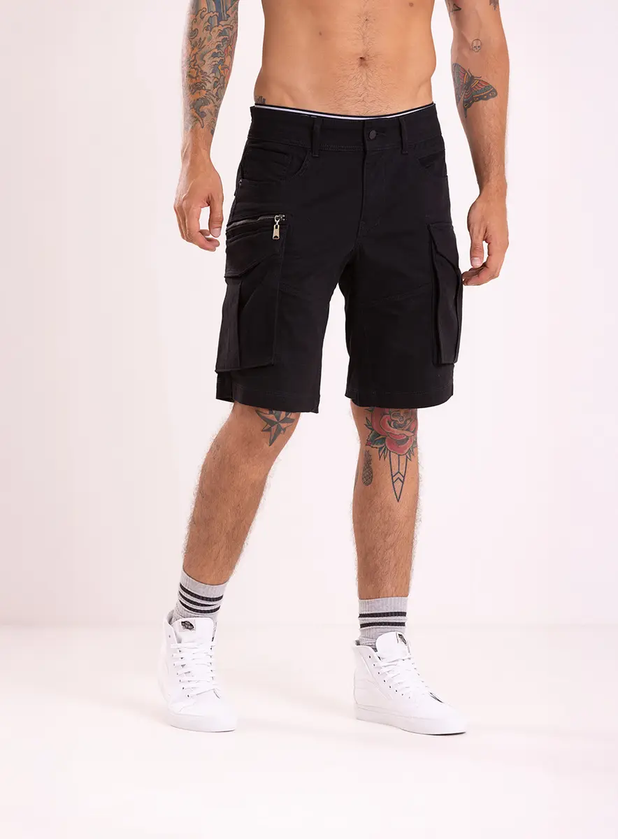 Bermuda The Urban Explorer Shorts Preto Replay