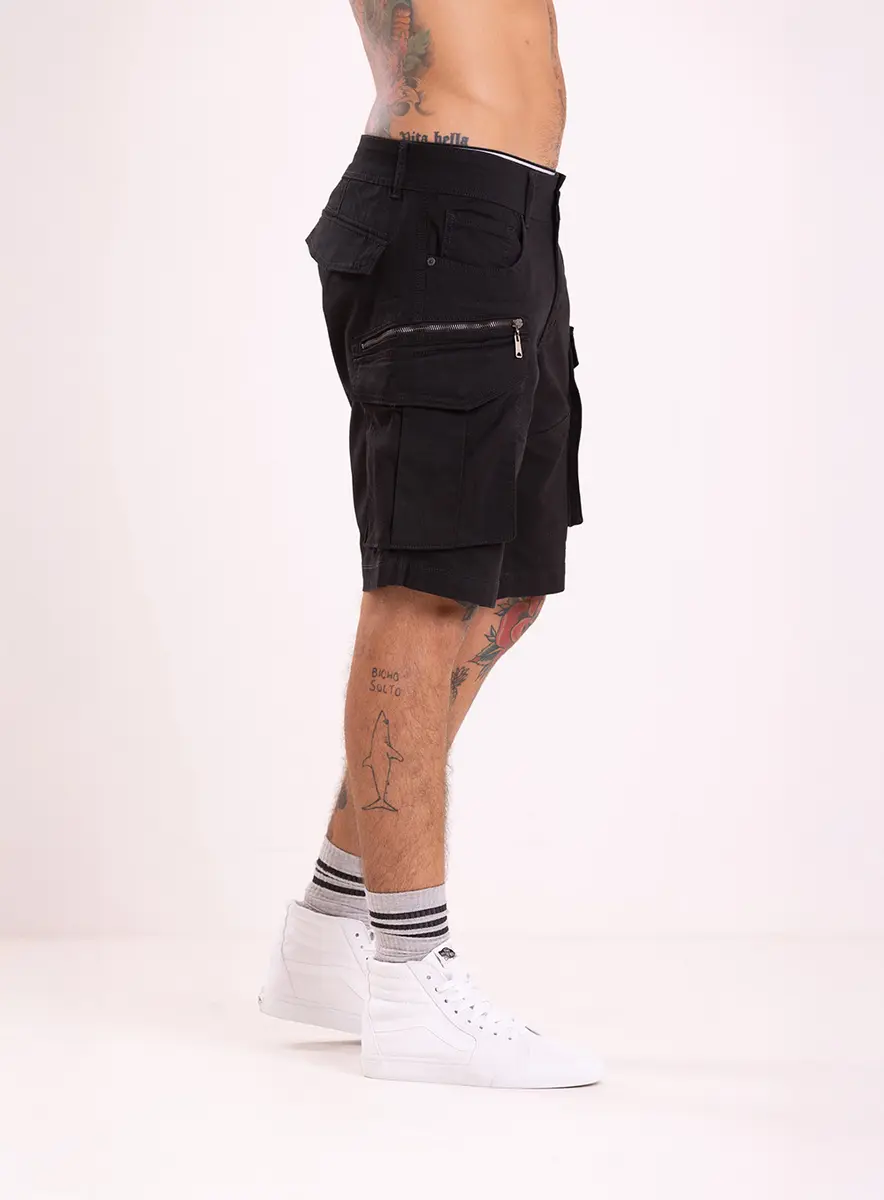 Bermuda The Urban Explorer Shorts Preto Lcecci