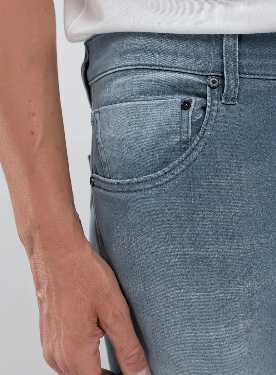 Calça Masculina Jeans Slim - Mickym Índigo Lcecci