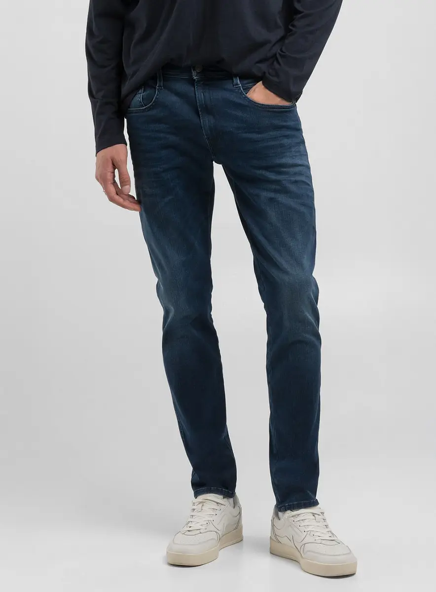 Calça Masculina Jeans Skinny - Anbass Índigo Lcecci