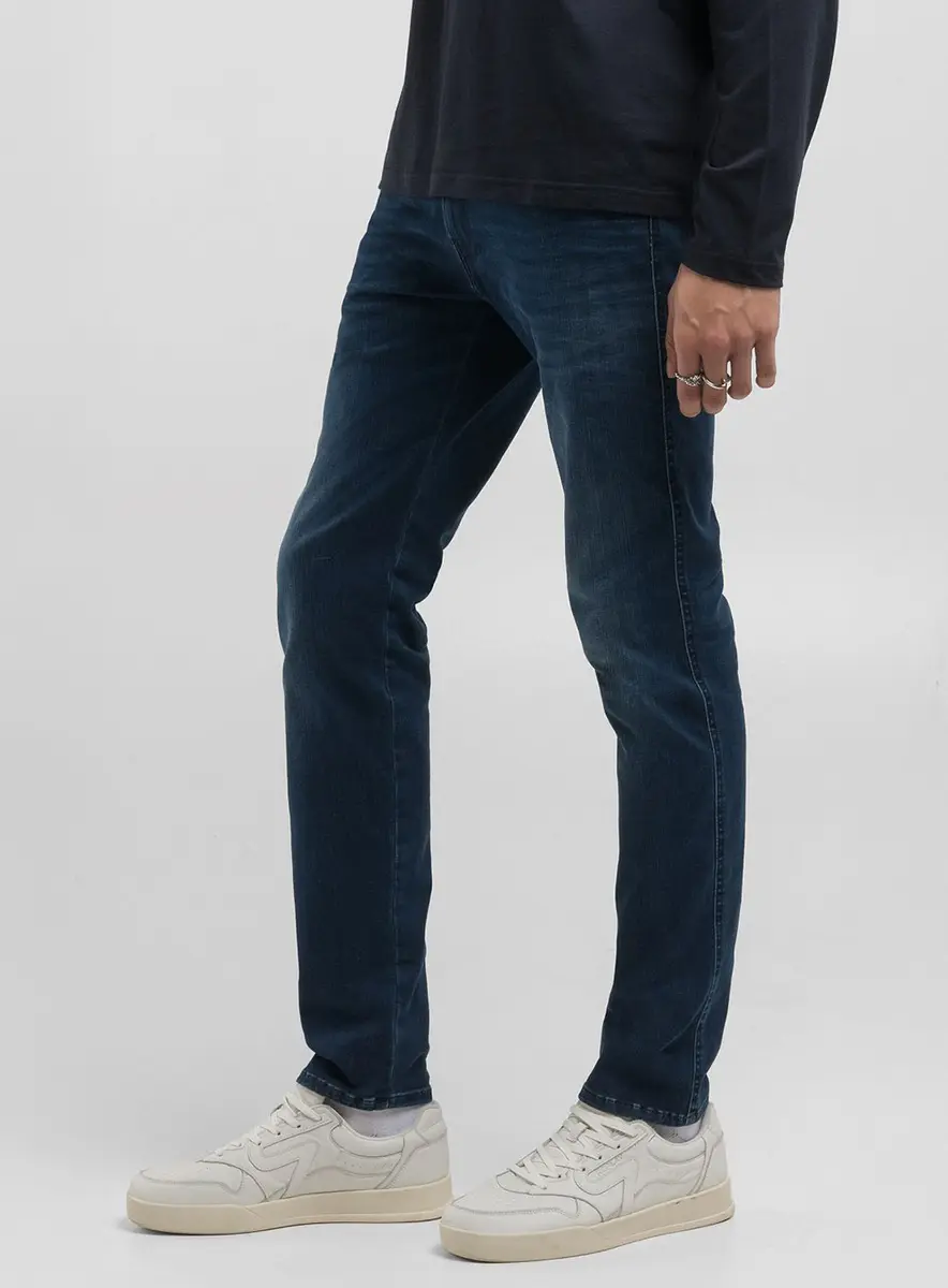 Calça Masculina Jeans Skinny - Anbass Índigo Lcecci