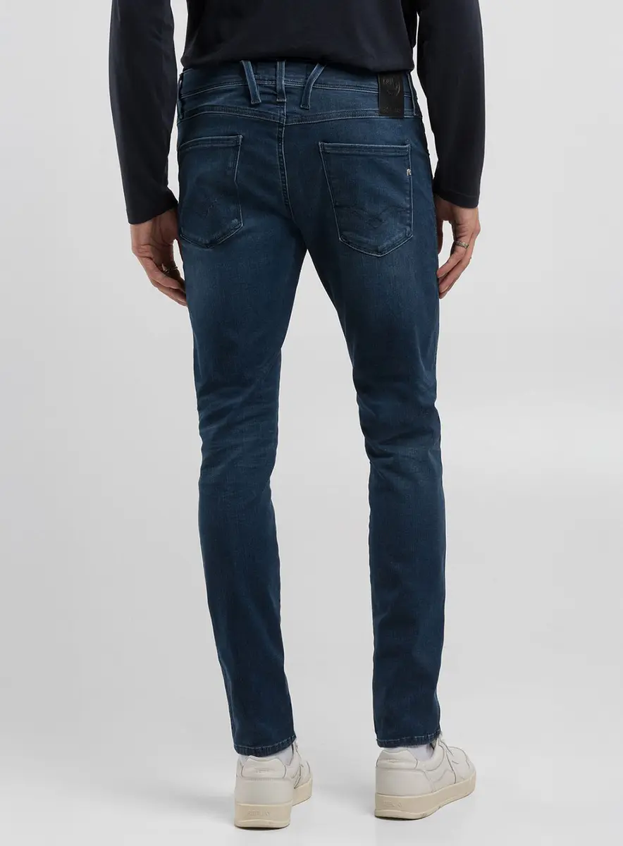 Calça Masculina Jeans Skinny - Anbass Índigo Lcecci