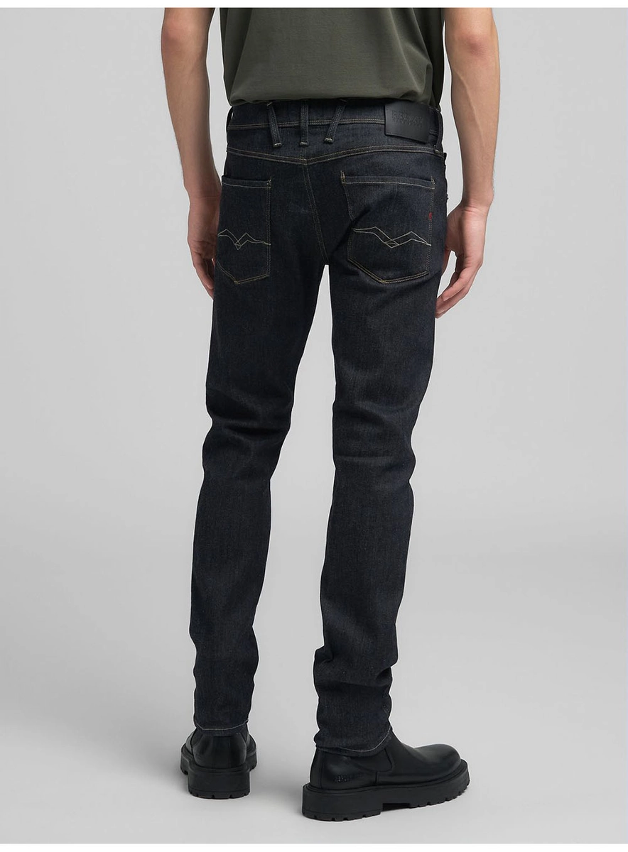 Calca Jeans Dark Blue Anbass Skinny Índigo Lcecci