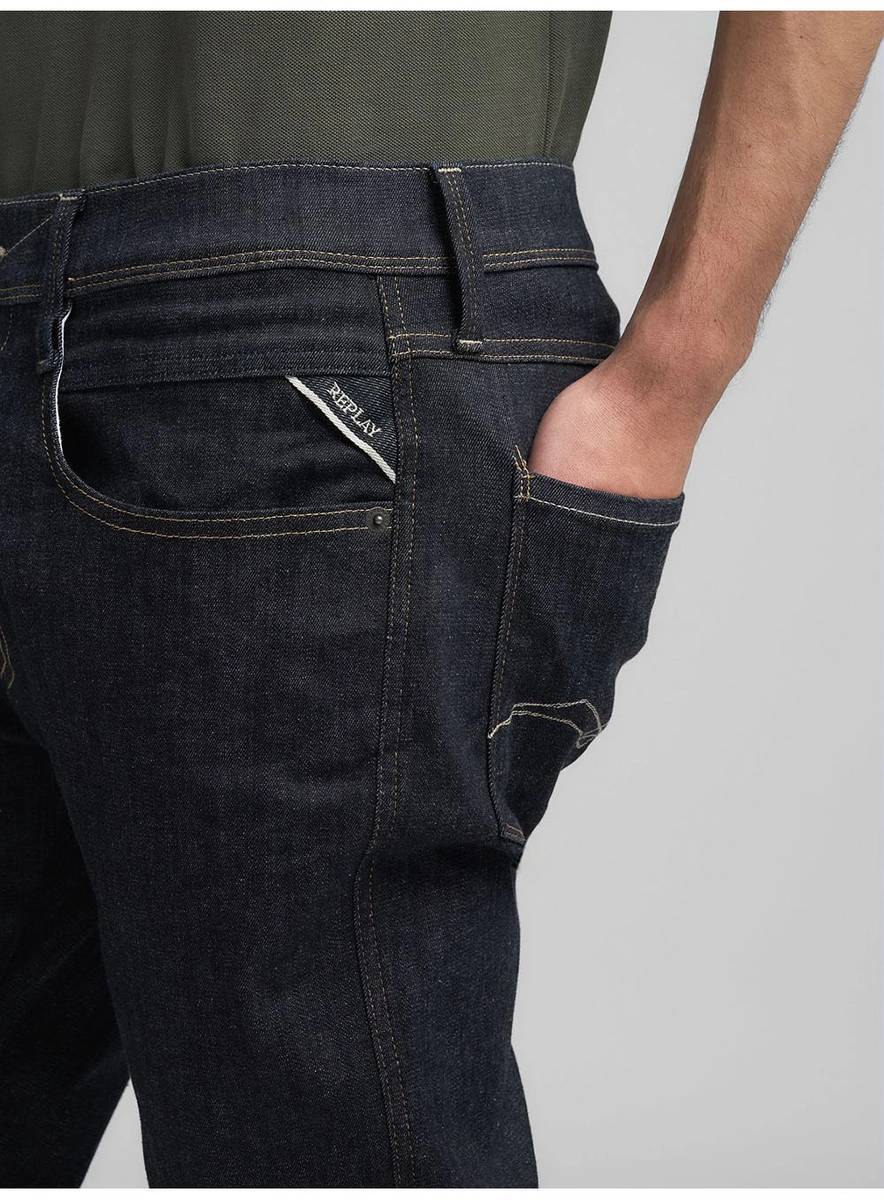 Calca Jeans Dark Blue Anbass Skinny Índigo Lcecci