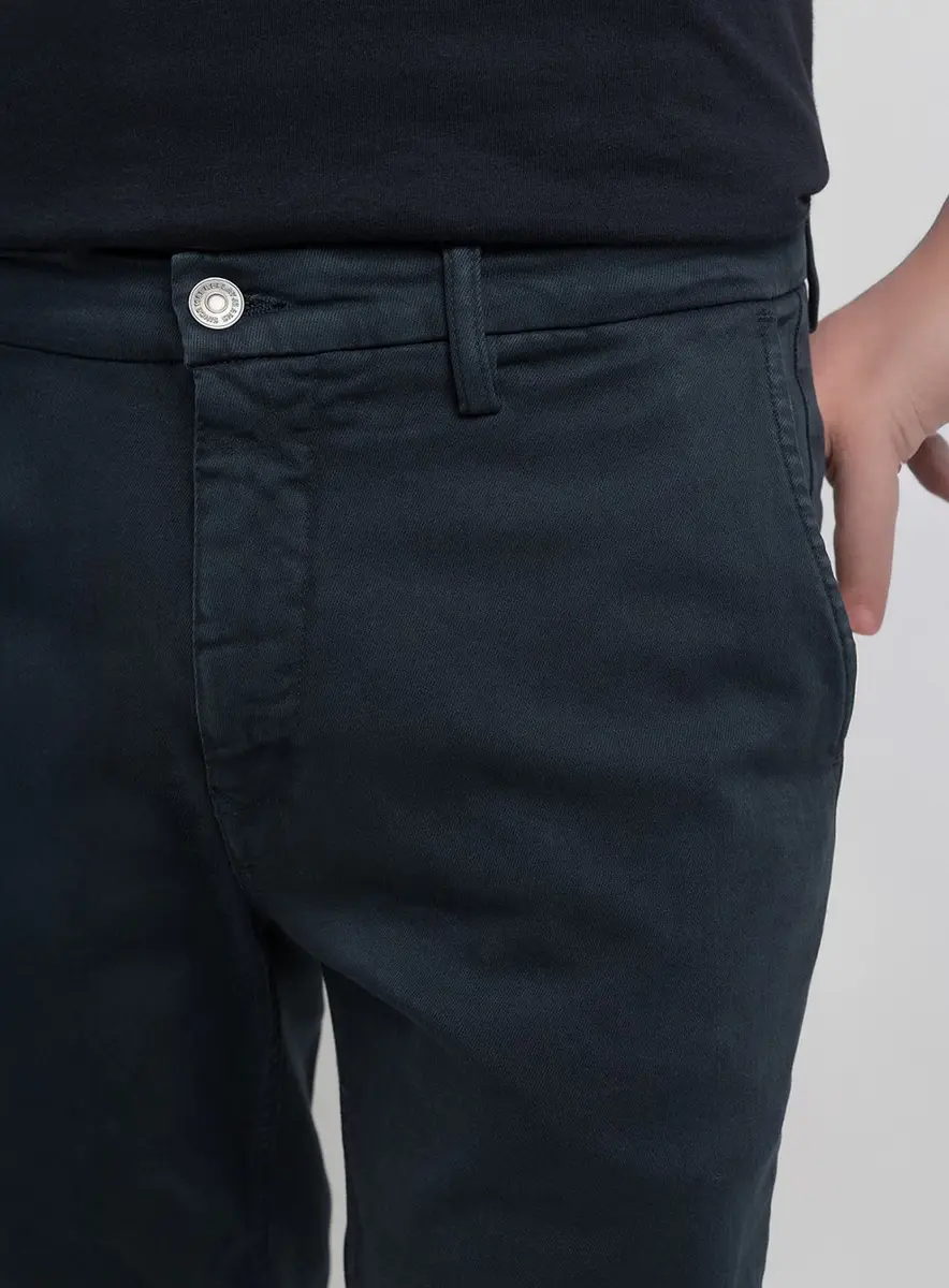 Calça Zeumar Chino Skinny Índigo Preto Lcecci