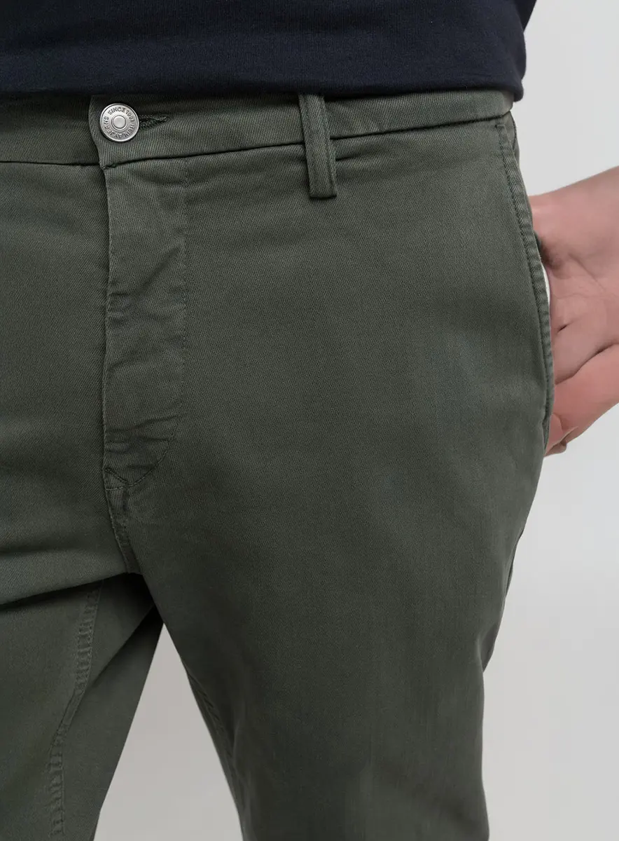 Calça Zeumar Chino Skinny Índigo Preto Lcecci