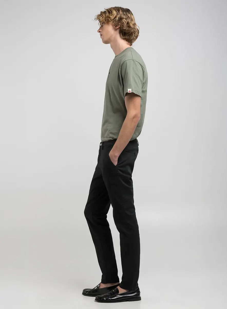 Calça Zeumar Chino Skinny Índigo Preto Lcecci