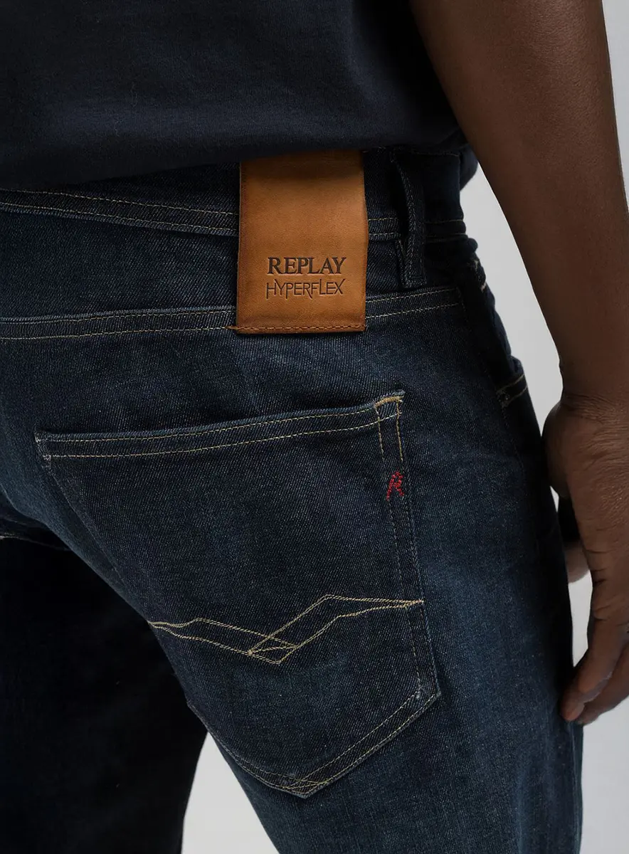 Calça Masculina Reta Essencial Índigo Lcecci