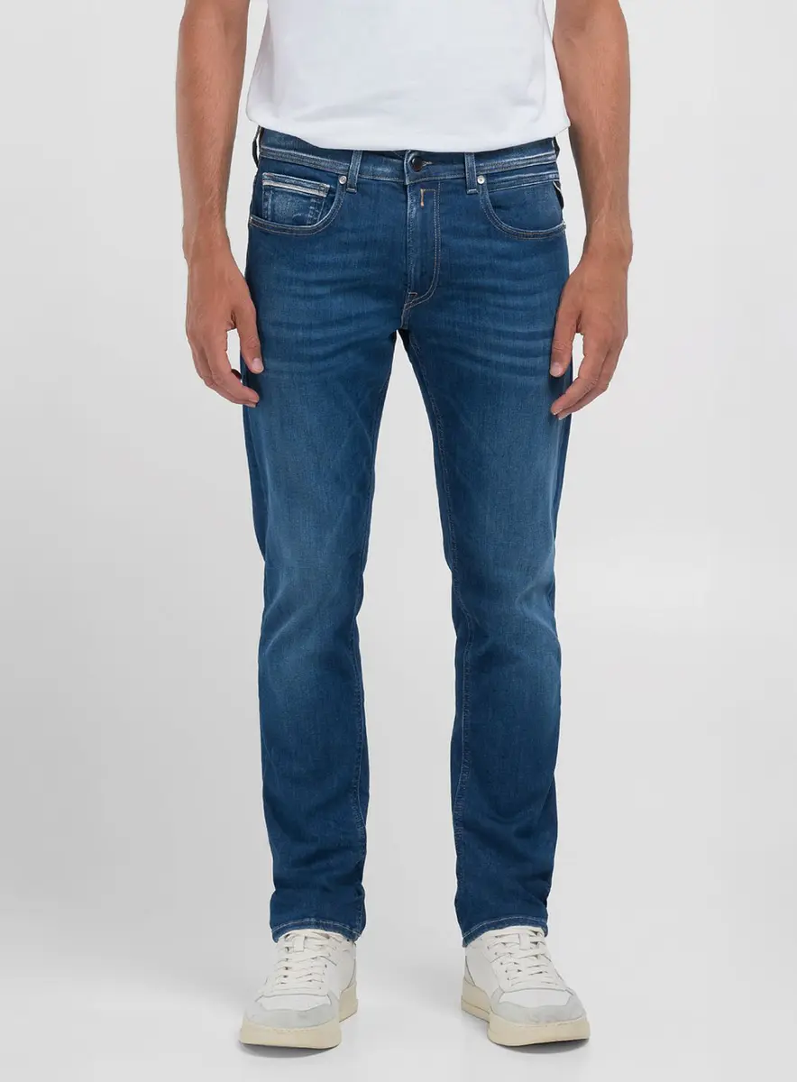 Calça Masculina Jeans Reta Clássica Índigo Lcecci