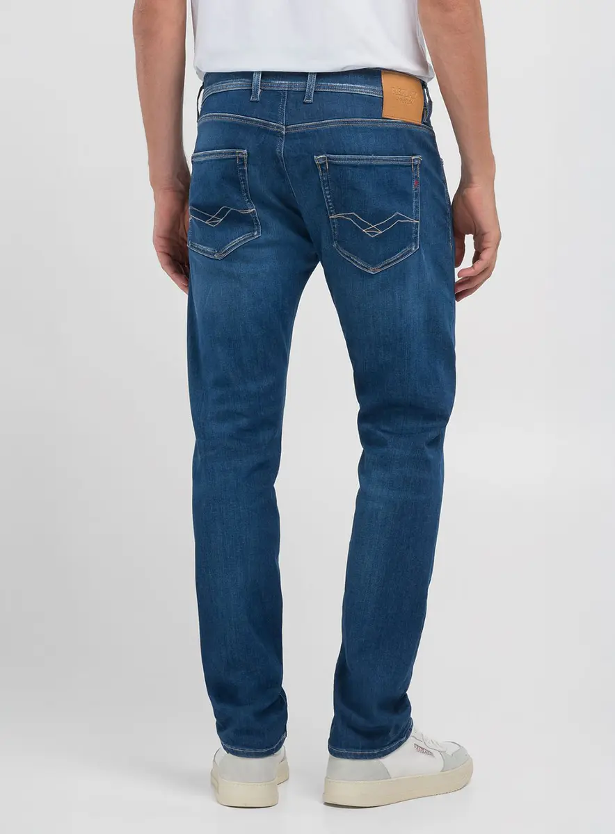 Calça Masculina Jeans Reta Clássica Índigo Lcecci