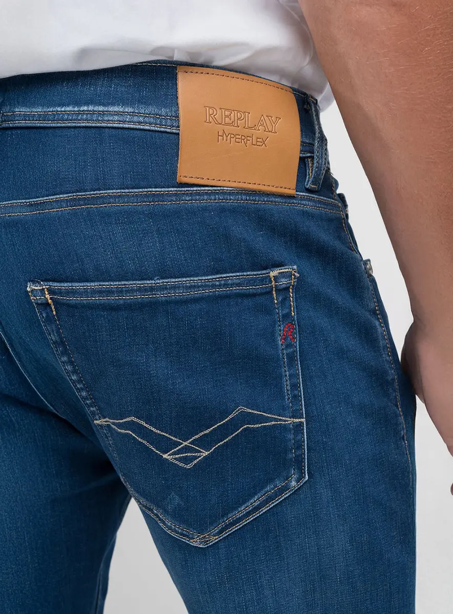 Calça Masculina Jeans Reta Clássica Índigo Lcecci