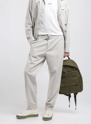 Calça Sarja Relaxed Fit Com Amarração