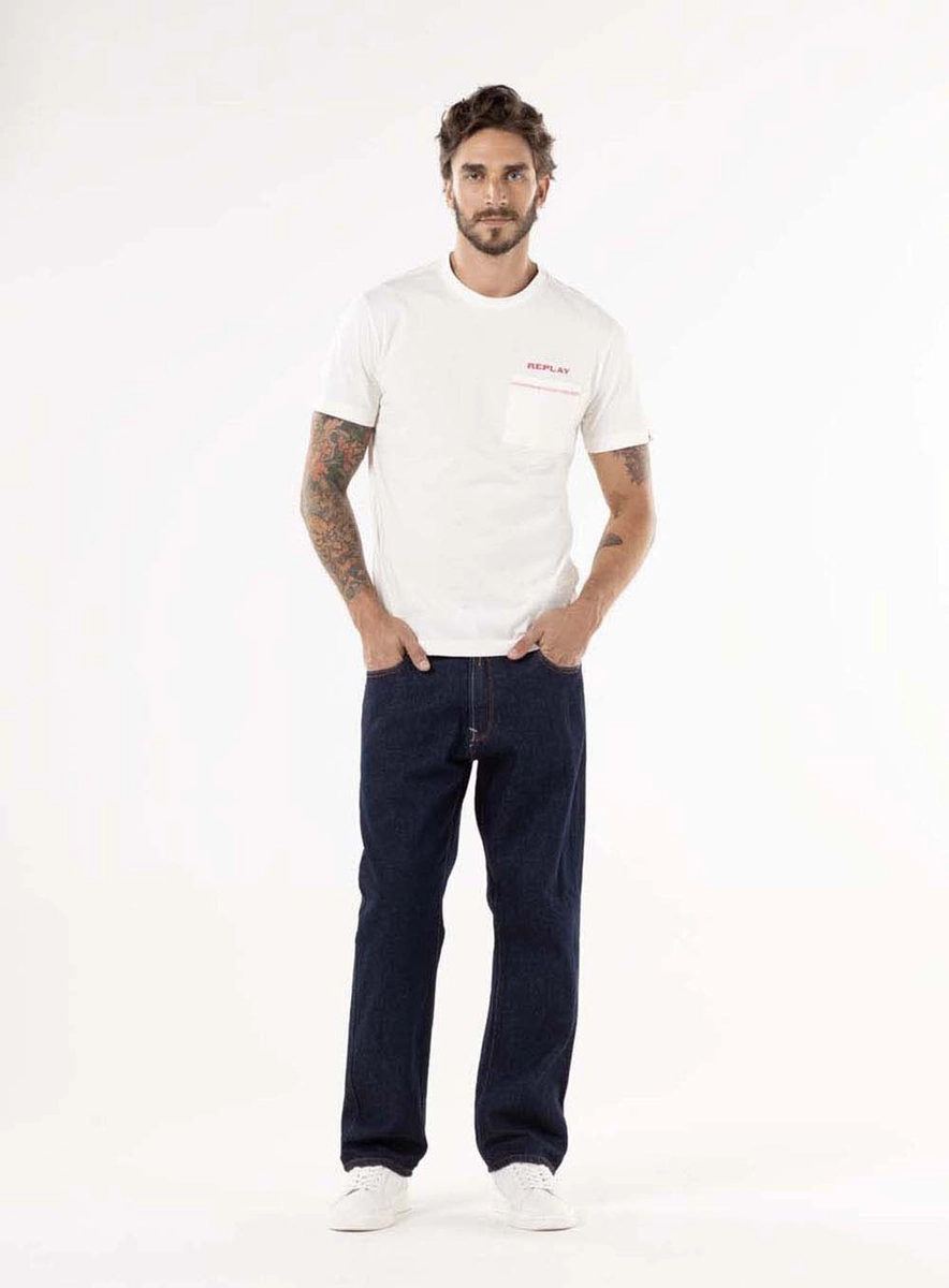 Calça Jeans Bwaii Relaxed Raw Índigo Lcecci