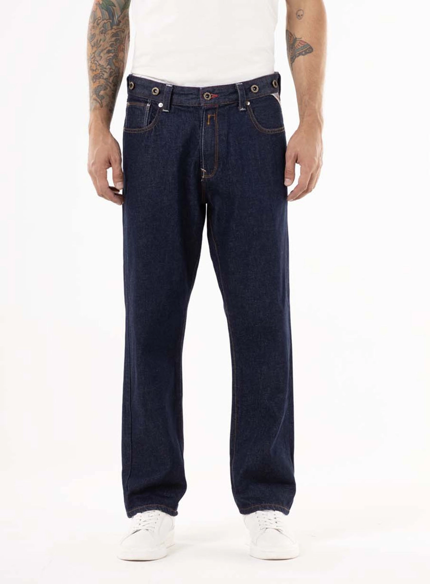 Calça Jeans Bwaii Relaxed Raw Índigo Lcecci