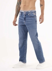 Calça Jeans Bwaii Relaxed Blue Vintage