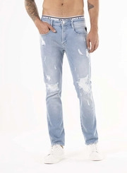 Calça Jeans Anbass Skinny Blue Claro