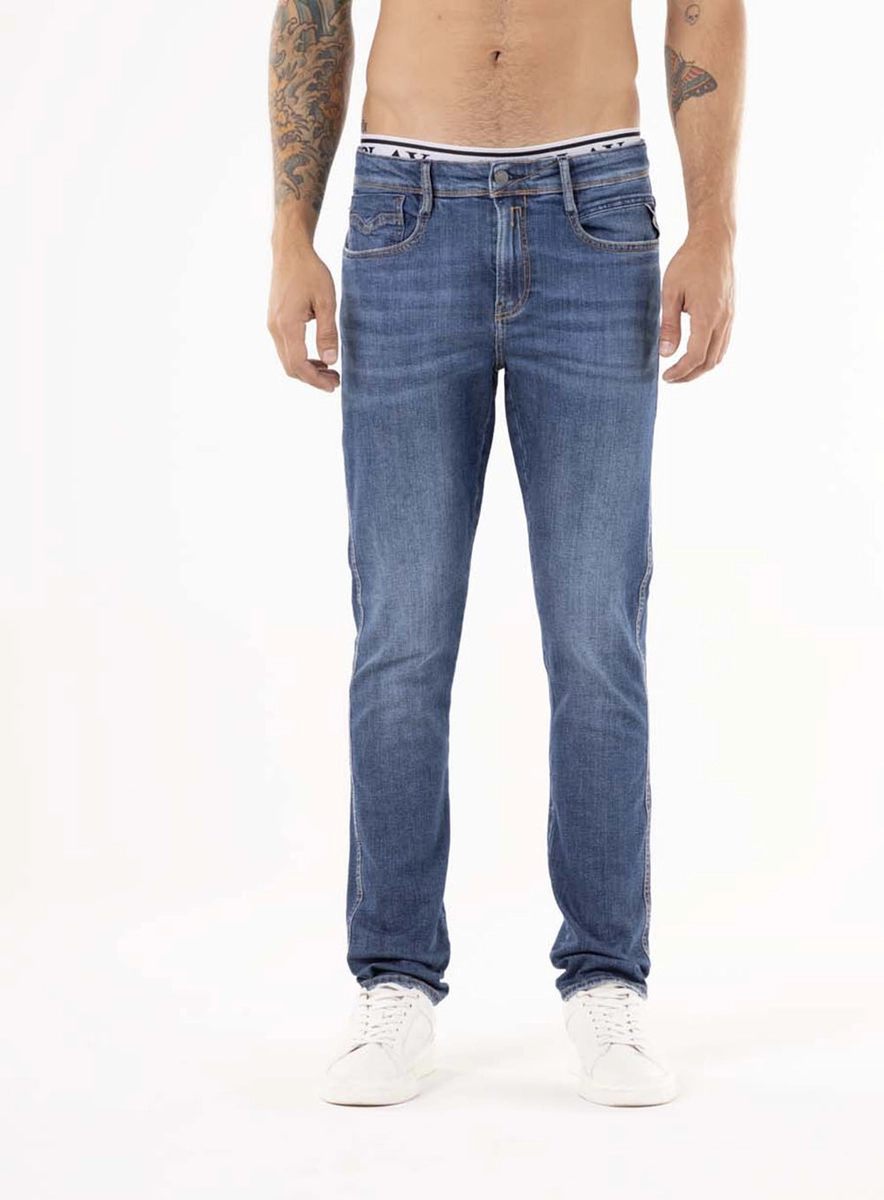 Calça Jeans Anbass Skinny Índigo Lcecci