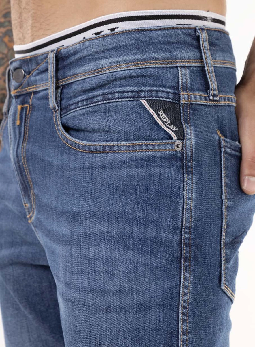 Calça Jeans Anbass Skinny Índigo Lcecci