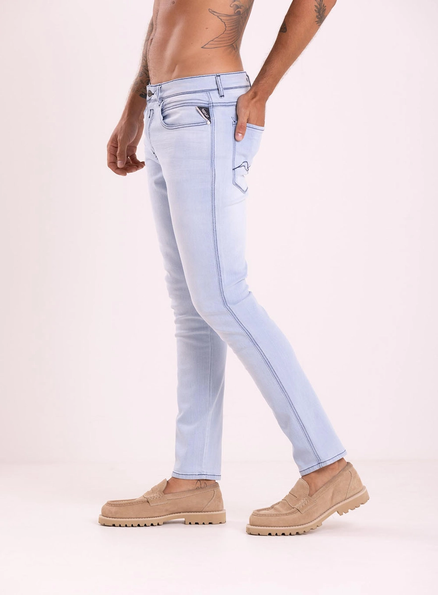 Calça Jeans Anbass Skinny Índigo Lcecci