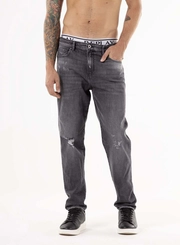 Calça Jeans Sandot Relaxed Tapared Original Black
