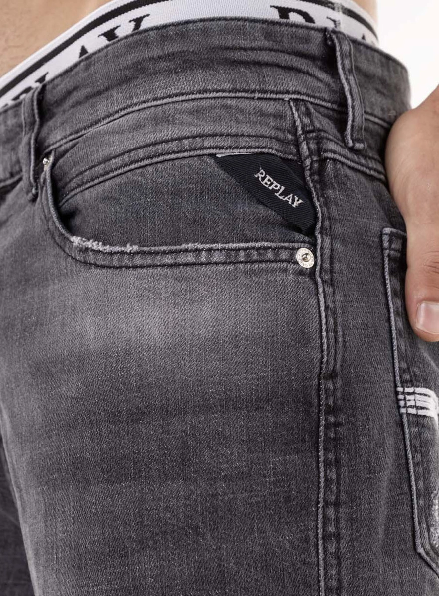 Calça Jeans Sandot Relaxed Tapared Original Black Índigo Preto Médio Lcecci