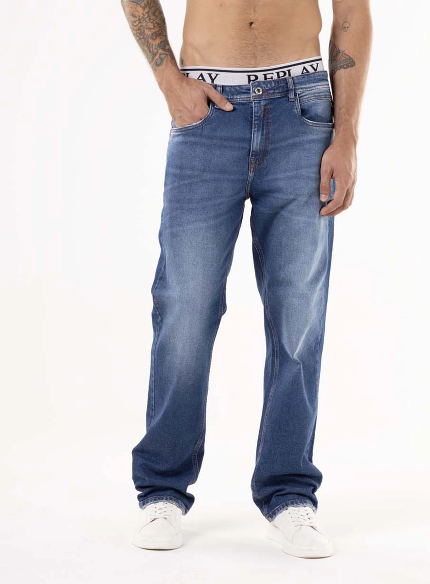Calça Jeans Rocco Confort Blue Sky Índigo Médio Lcecci
