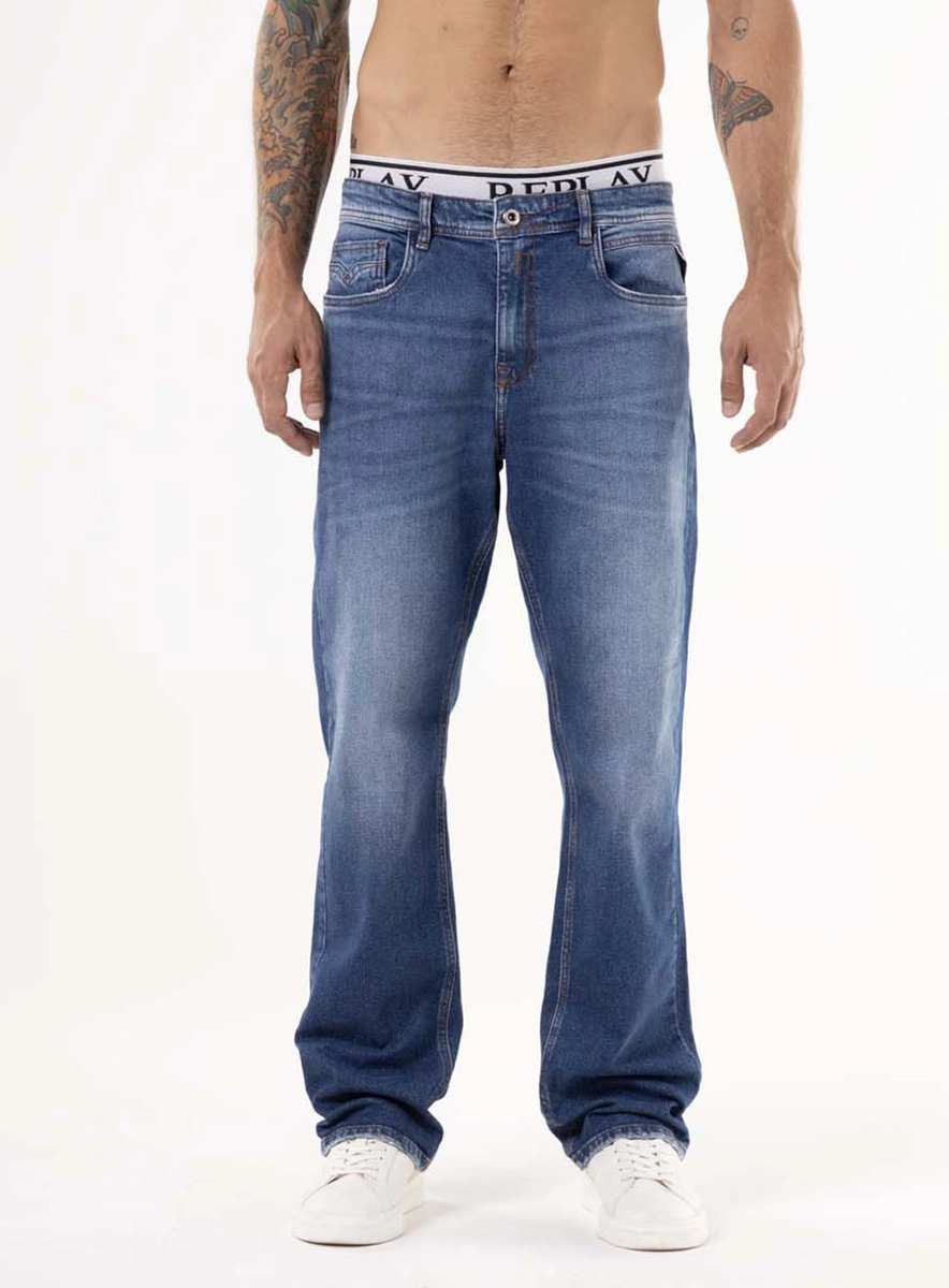 Calça Jeans Rocco Confort Blue Sky Índigo Médio Lcecci