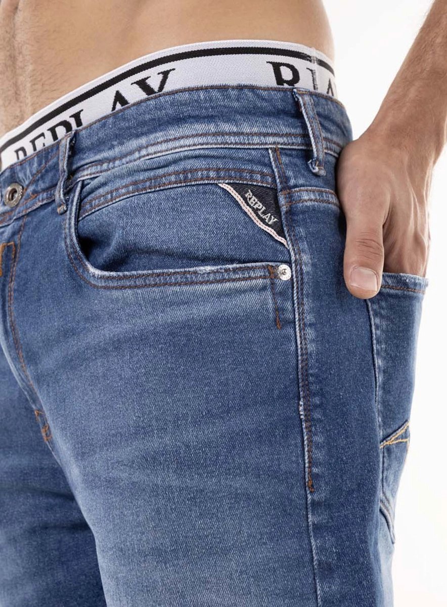Calça Jeans Rocco Confort Blue Sky Índigo Médio Lcecci