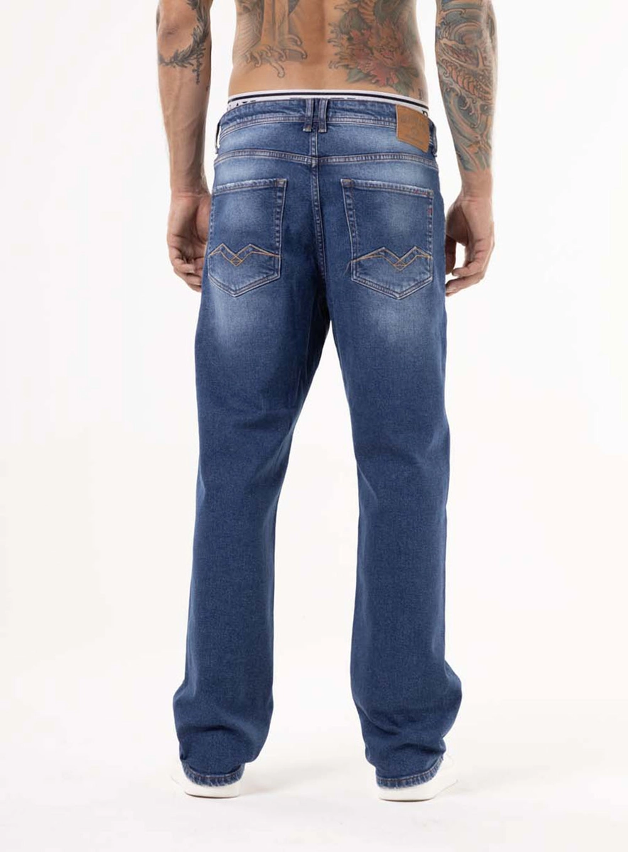 Calça Jeans Rocco Confort Blue Sky Índigo Médio Lcecci