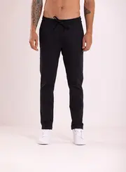 Calça Alfaiataria Jogger Cós Com Amarração