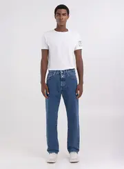Calça Masculina Jeans Retrô - 9zero1 Straight