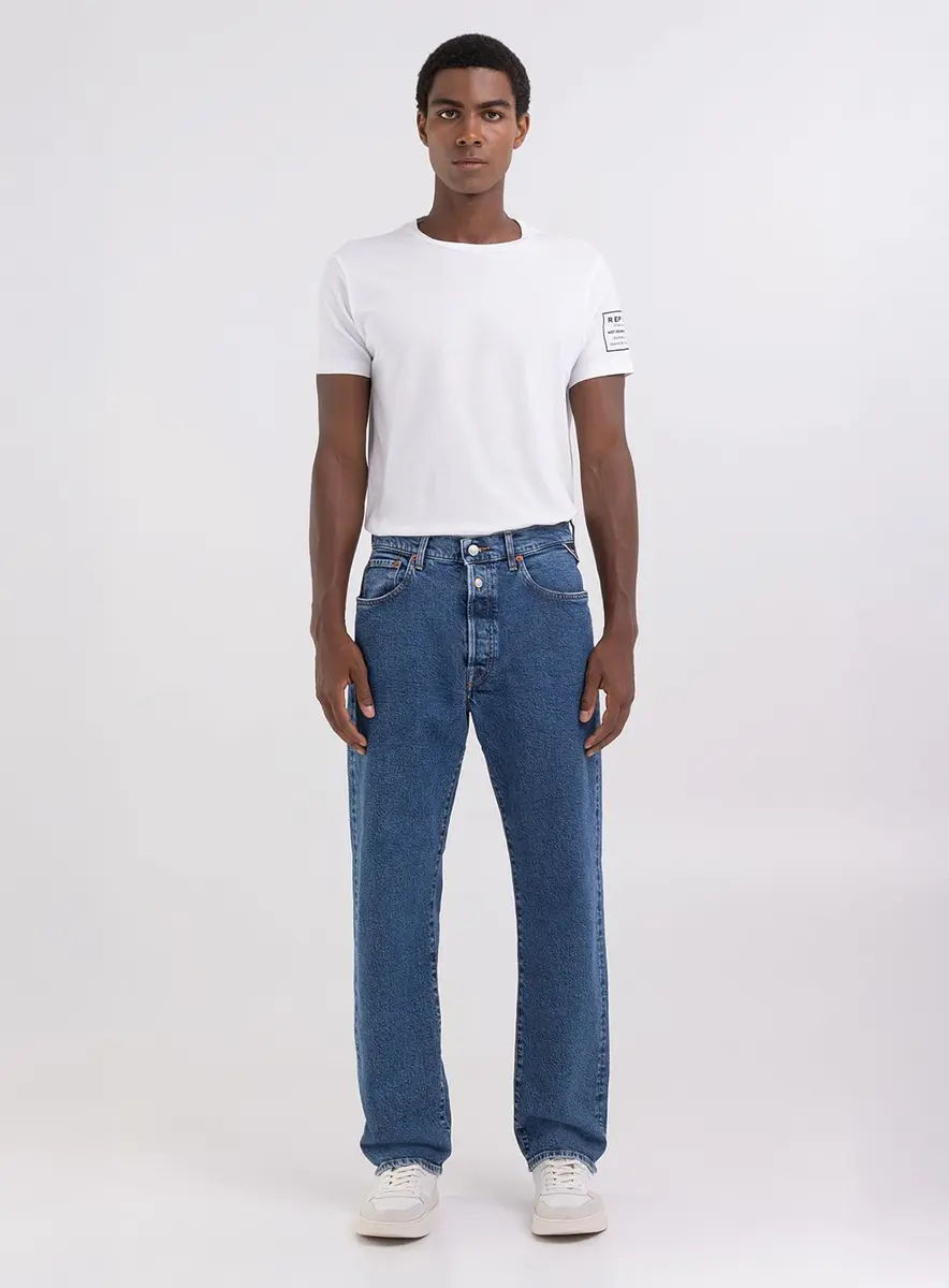 Calça Masculina Jeans Retrô - 9ZERO1 STRAIGHT -