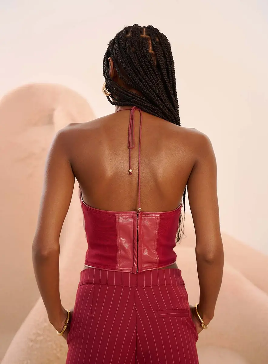 Top Rubi Vermelho Tibetano Souisy