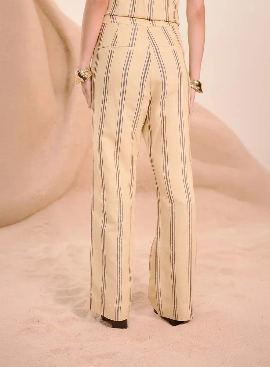 Calça Listrada Brisa Estampados Souisy