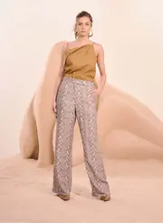 Calça Pele De Miragem