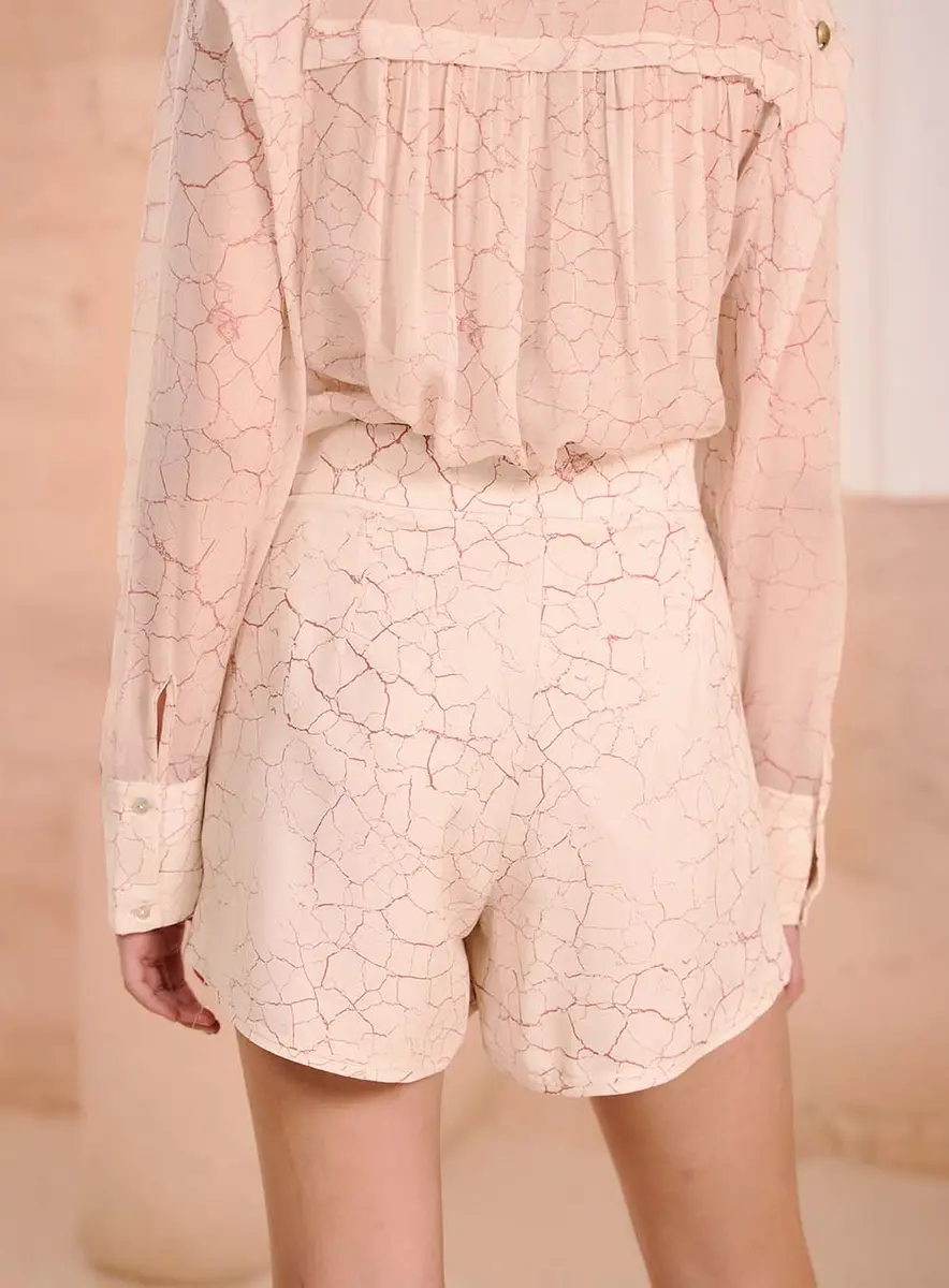 Short Feminino Estampado Curto Estampados Souisy