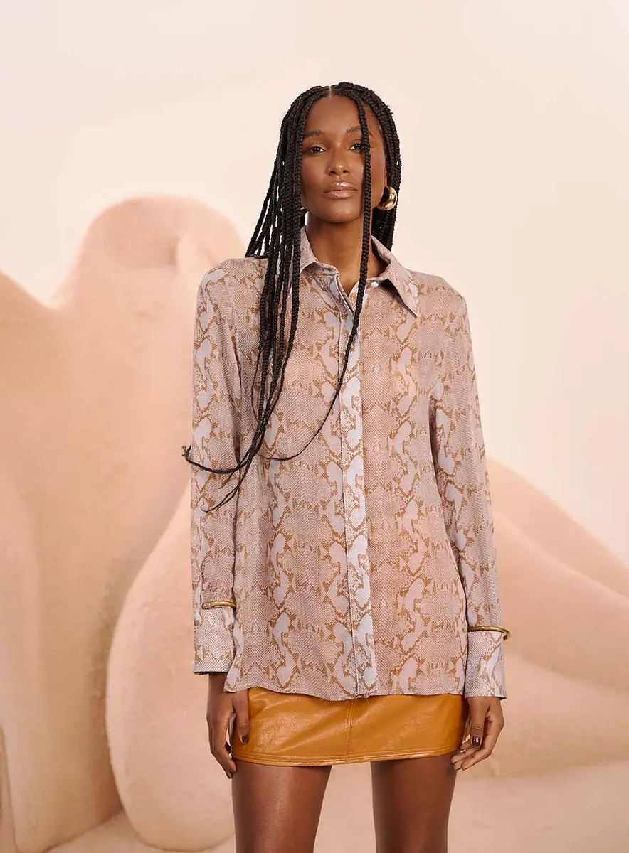 Camisa Pele De Duna Estampados Souisy