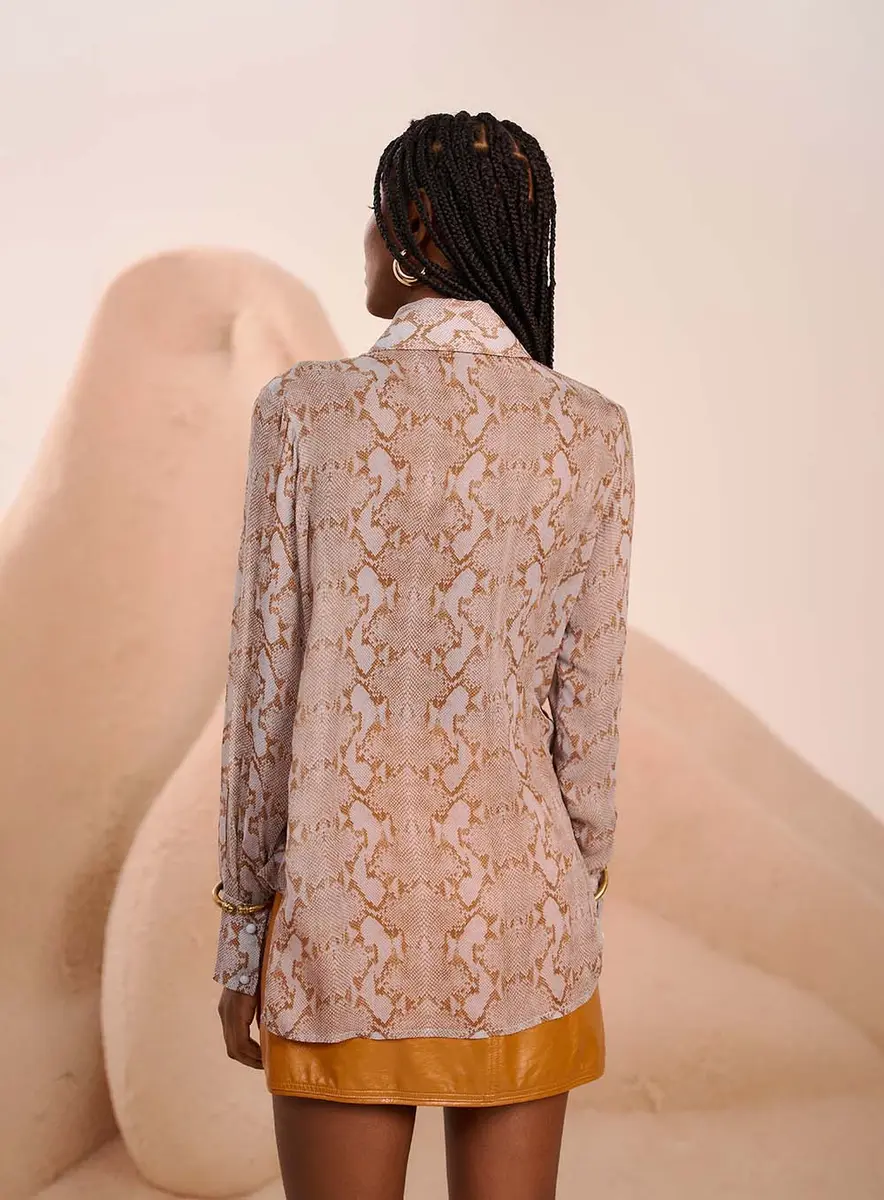 Camisa Pele De Duna Estampados Souisy