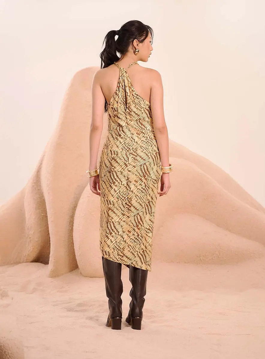 Vestido Ventos Do Deserto Estampados Souisy